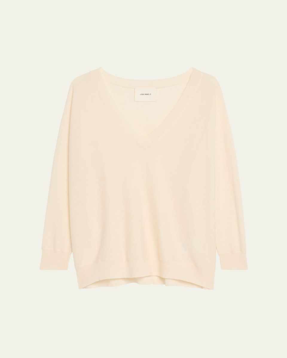 Kenny V-Neck Cashmere Sweater